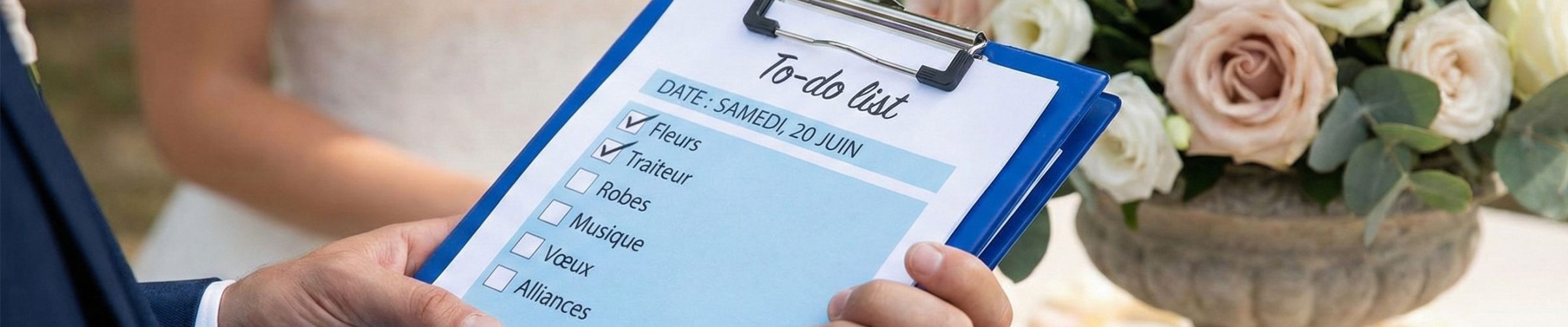 check-list du marié