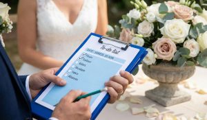 check-list du marié