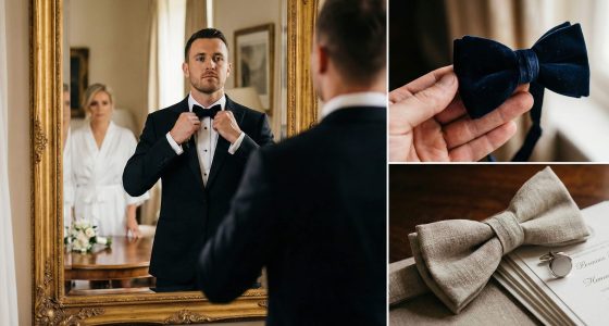 choisir un nœud papillon selon la matière et la coupe de votre costume