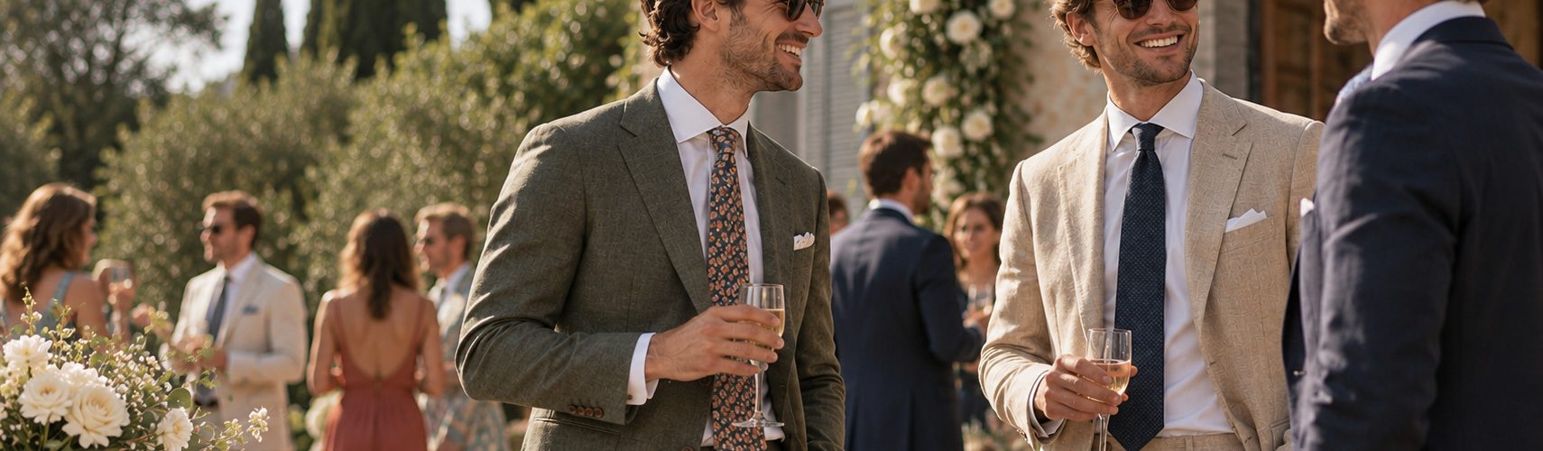 Tenue d'invité à un mariage pour homme