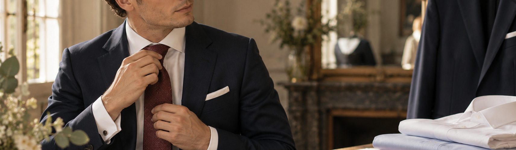 Costume bleu marine : quelle chemise et quelle cravate choisir ?
